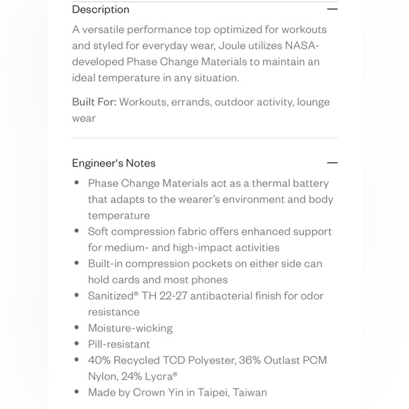 Ministry of Supply Joule Tank, Black - Picture 6 of 7